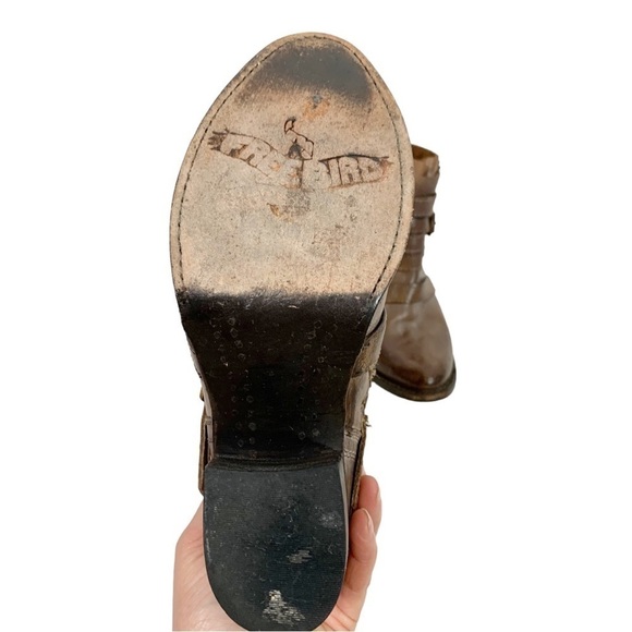 Freebird by Steven Santo Leather Ankle Boots Size 6 - Picture 9 of 12